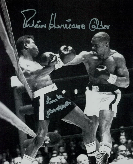 Rubin Carter autograph