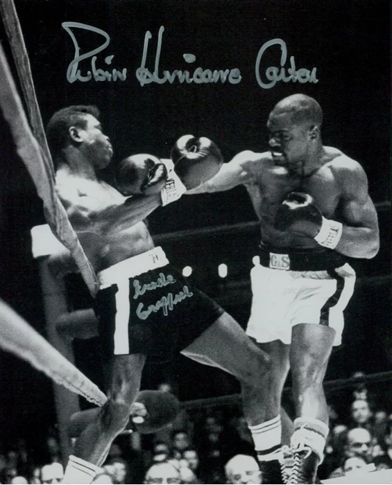Rubin Carter autograph