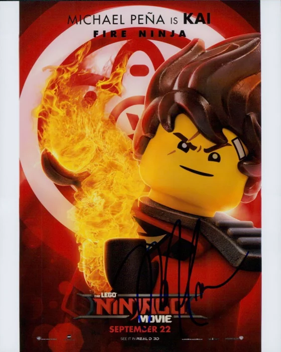 Michael Pena autograph