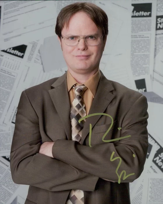 Rainn Wilson autograph