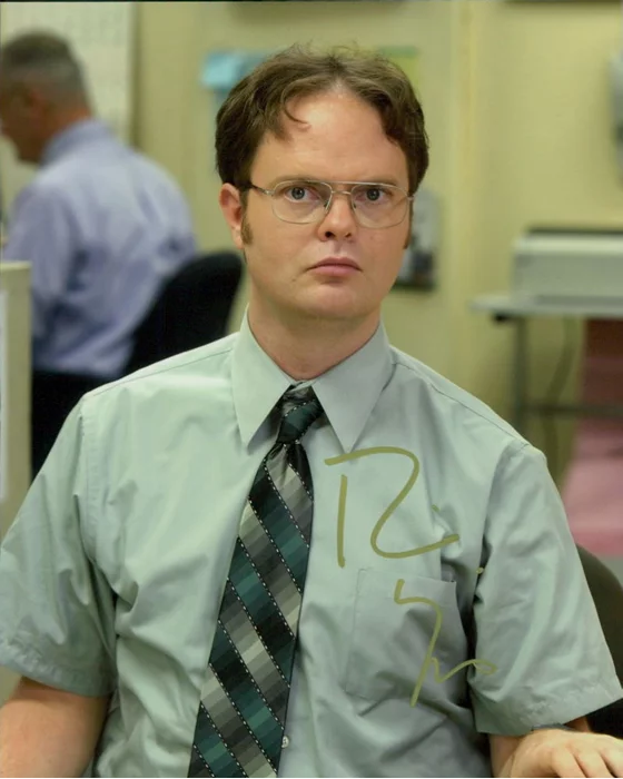 Rainn Wilson autograph