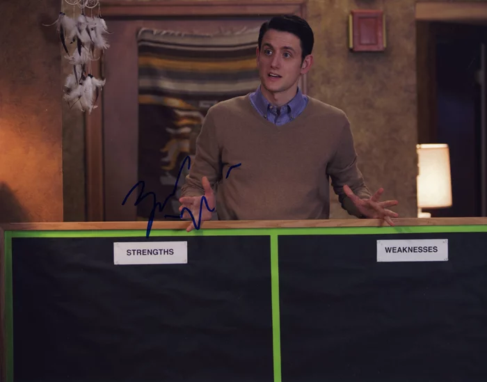Zach Woods autograph