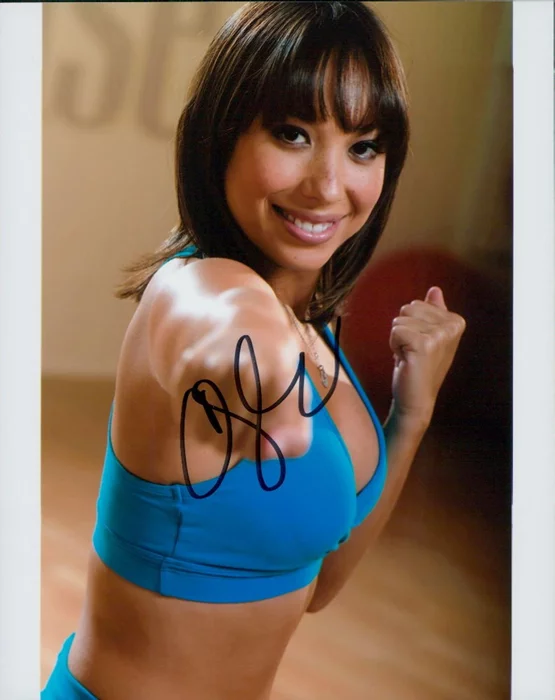 Cheryl Burke autograph
