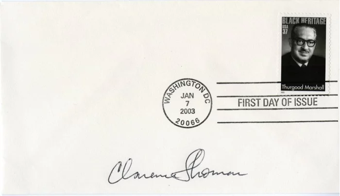 Clarence Thomas autograph