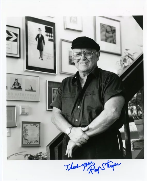 Rod Steiger autograph