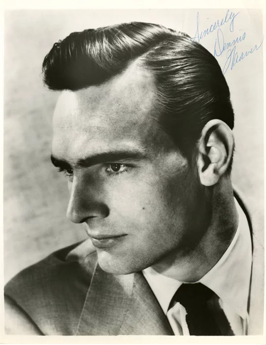 Dennis Weaver autograph