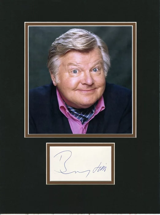Benny Hill autograph