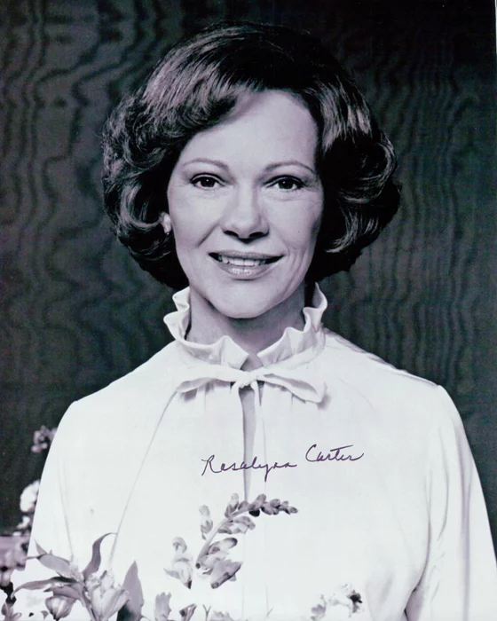 Rosalynn Carter autograph