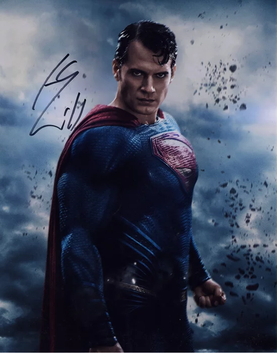 Henry Cavill autograph