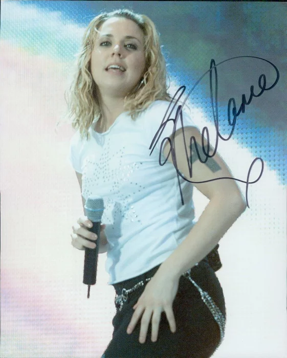 Melanie C autograph