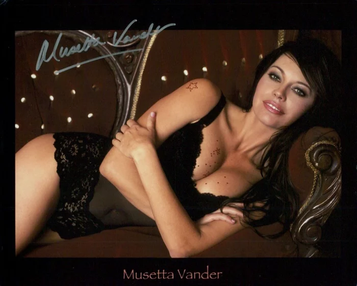 Musetta Vander autograph