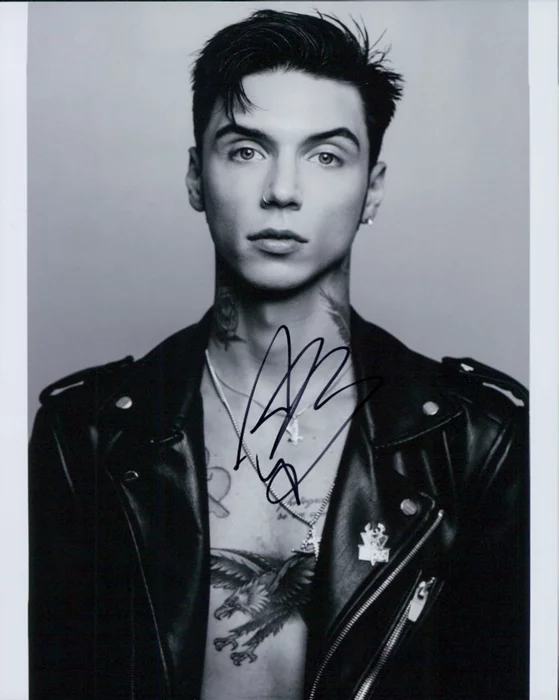 Andy Biersack autograph