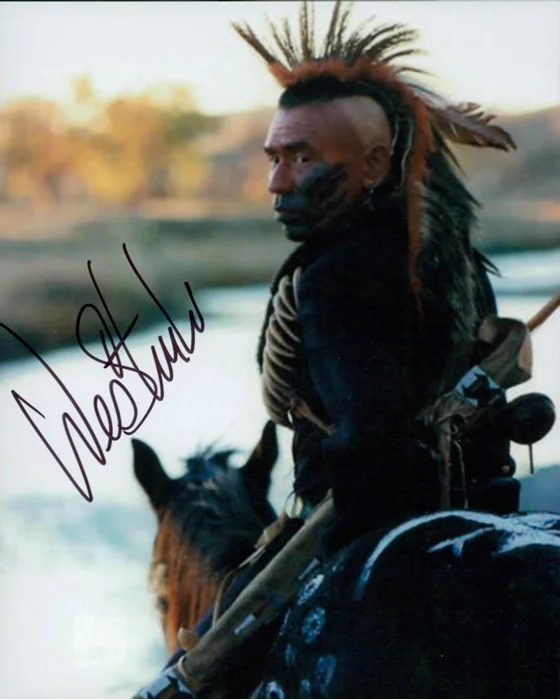 Wes Studi autograph