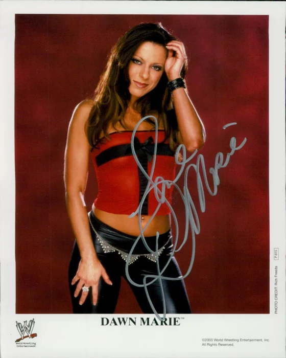 Dawn Marie autograph