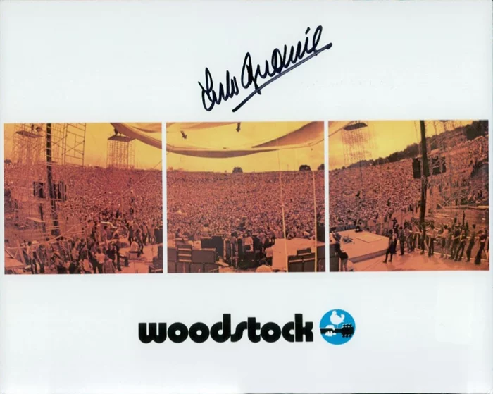 Arlo Guthrie autograph