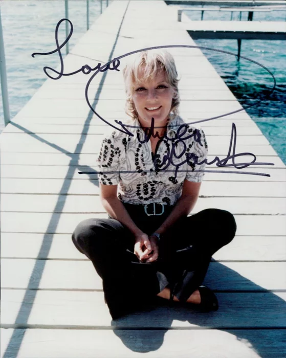 Petula Clark autograph