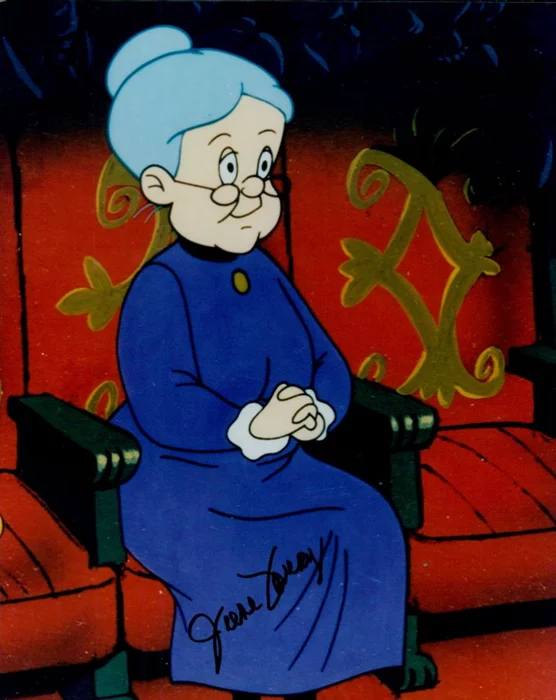 June Foray autograph