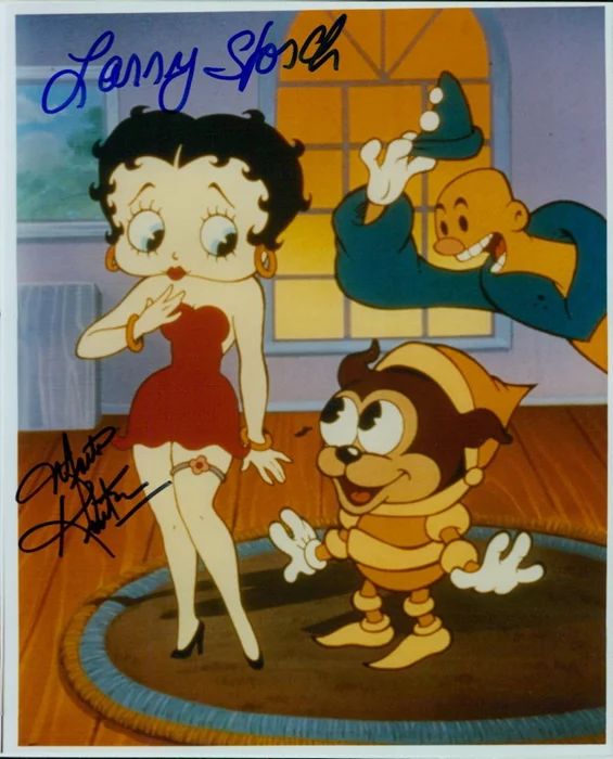 Betty Boop autograph