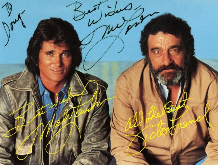 Michael Landon autograph