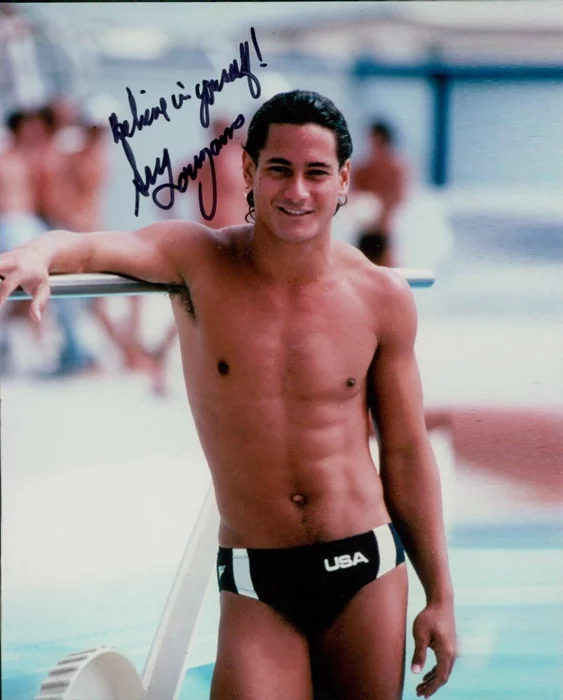 Greg Louganis autograph