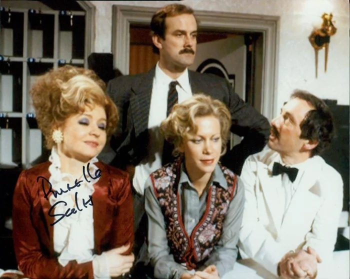 Prunella Scales autograph