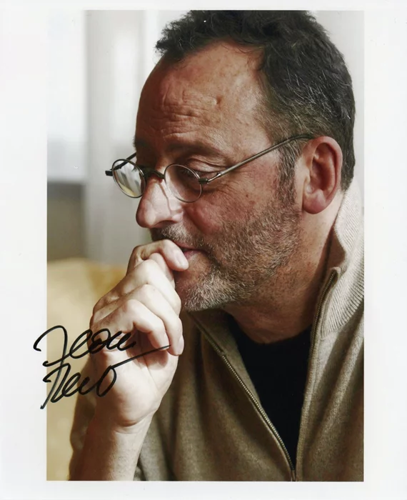 Jean Reno autograph