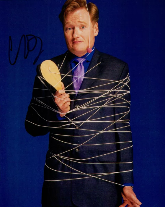 Conan O'Brien autograph