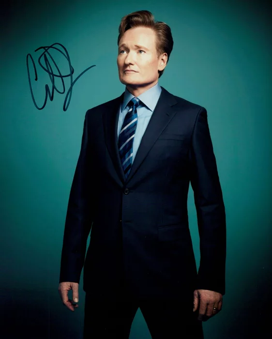 Conan O'Brien autograph