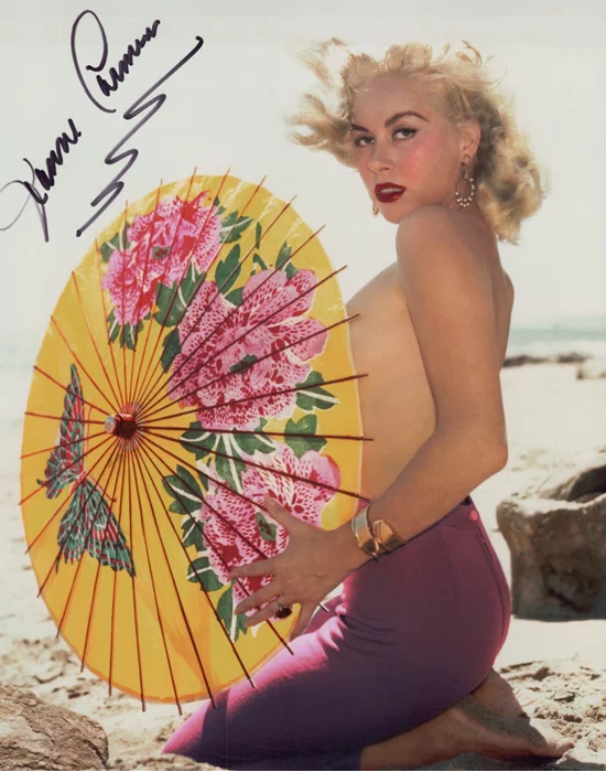 Jeanne Carmen autograph