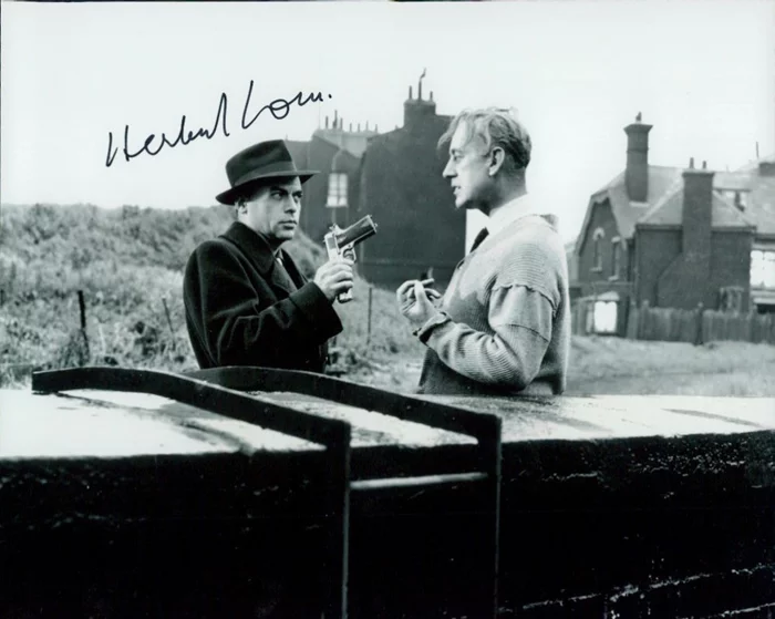 Herbert Lom autograph