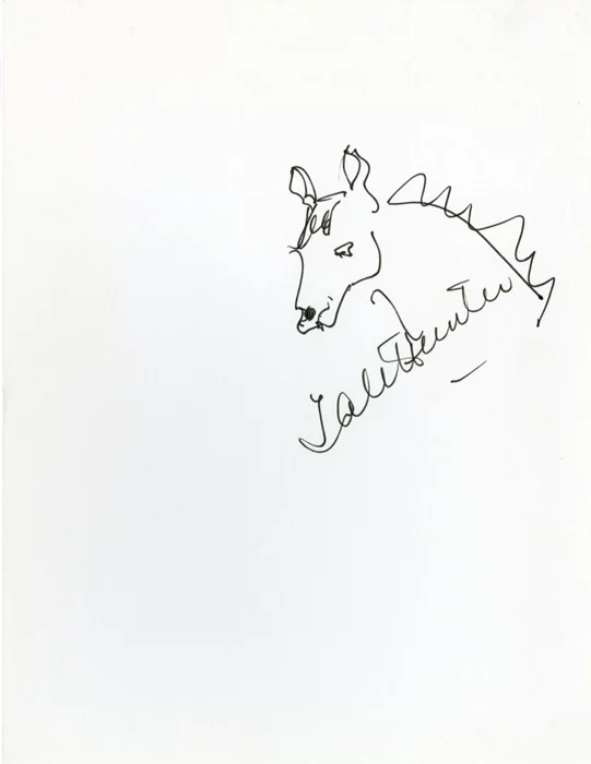 Tab Hunter autograph