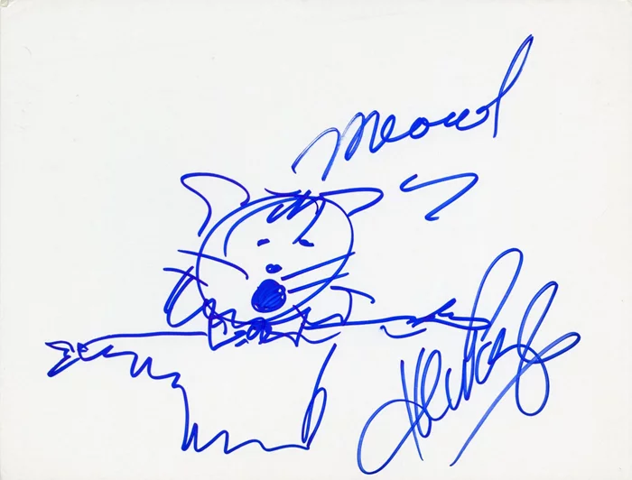 Ken Page autograph