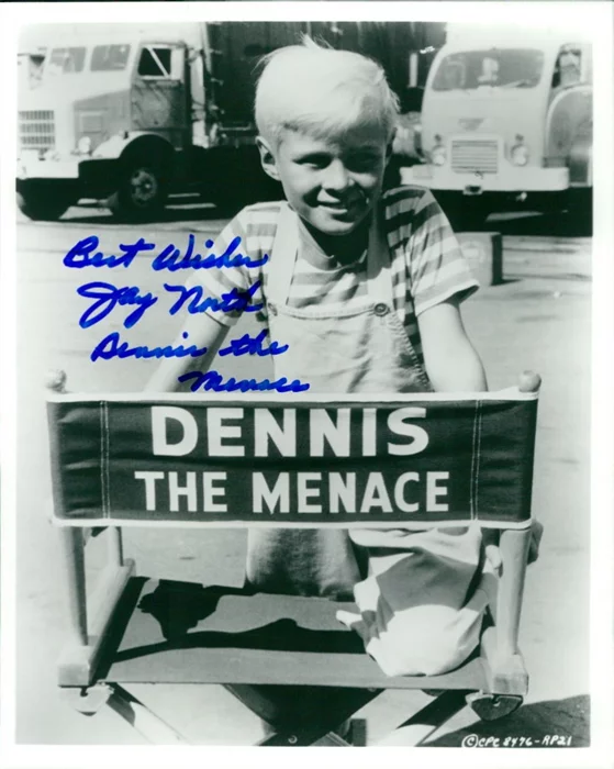 Jay North autograph