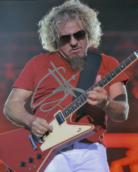 Sammy Hagar autograph