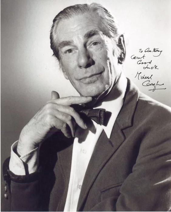 Michael Gough autograph