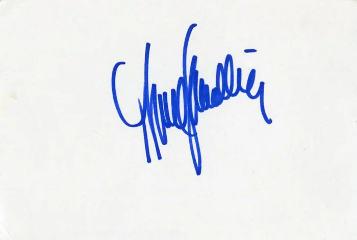 Garry Shandling autograph