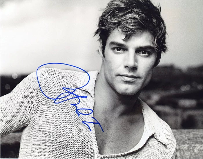 Ricky Martin autograph