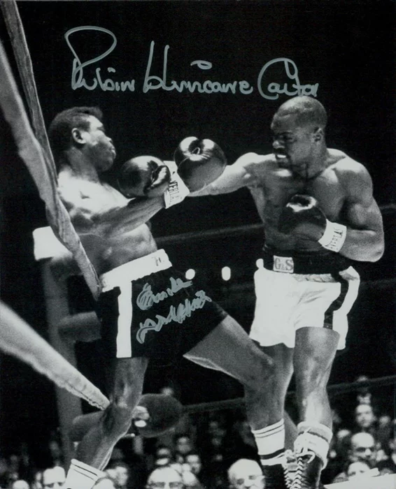 Rubin Carter autograph