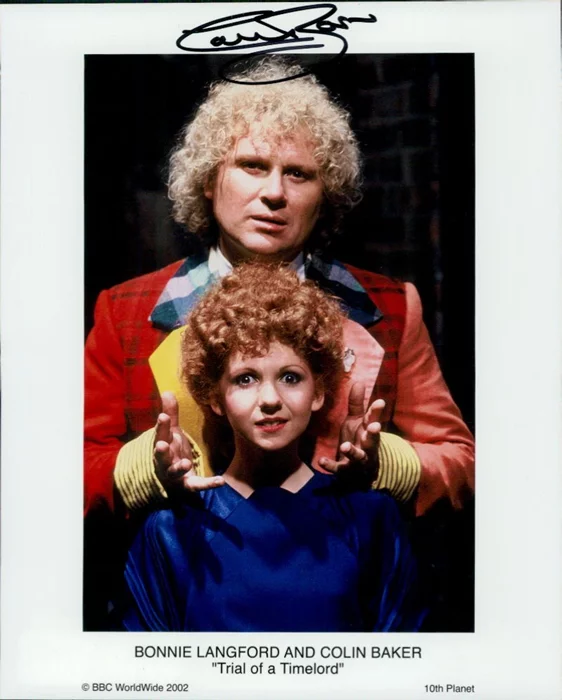 Colin Baker autograph