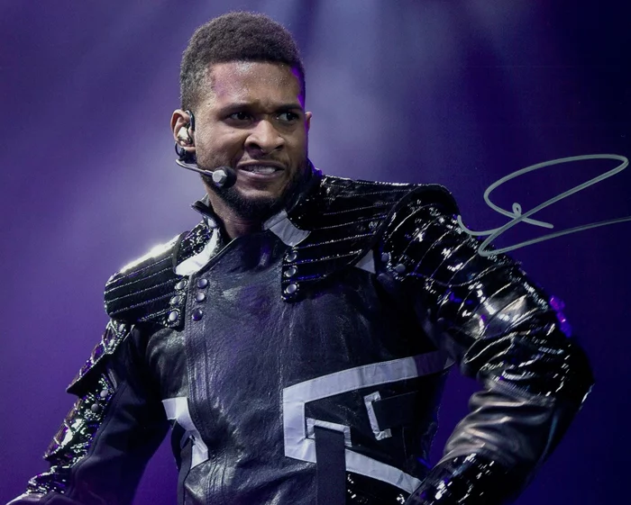 Usher autograph