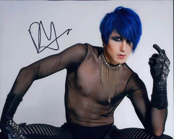 Ricky Rebel autograph