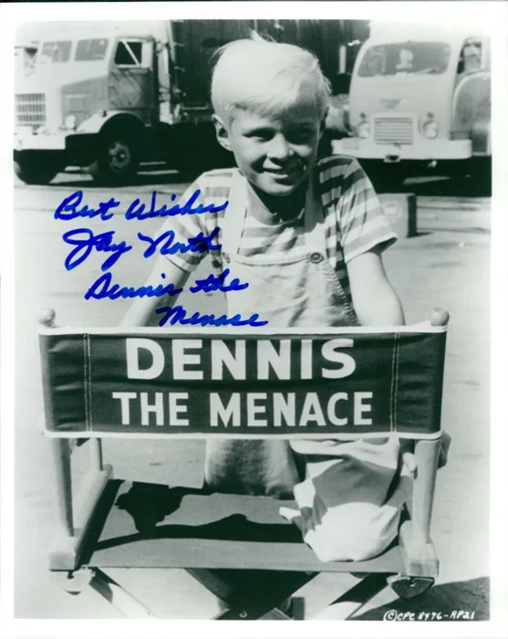 Jay North autograph