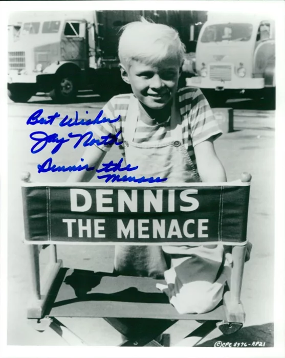 Jay North autograph