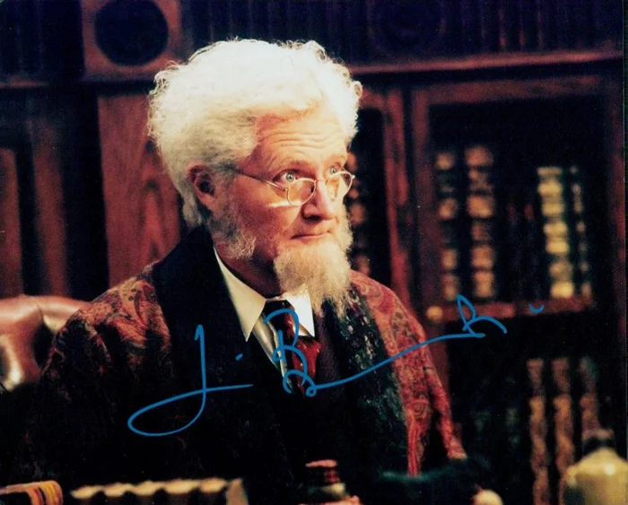 Jim Broadbent autograph