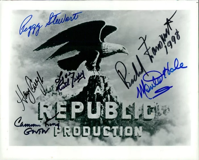 Republic Logo autograph