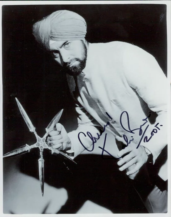 Kabir Bedi autograph