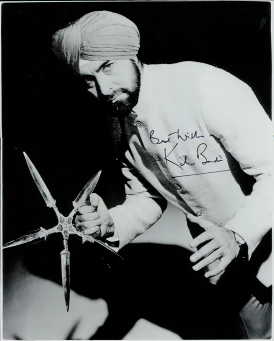 Kabir Bedi autograph