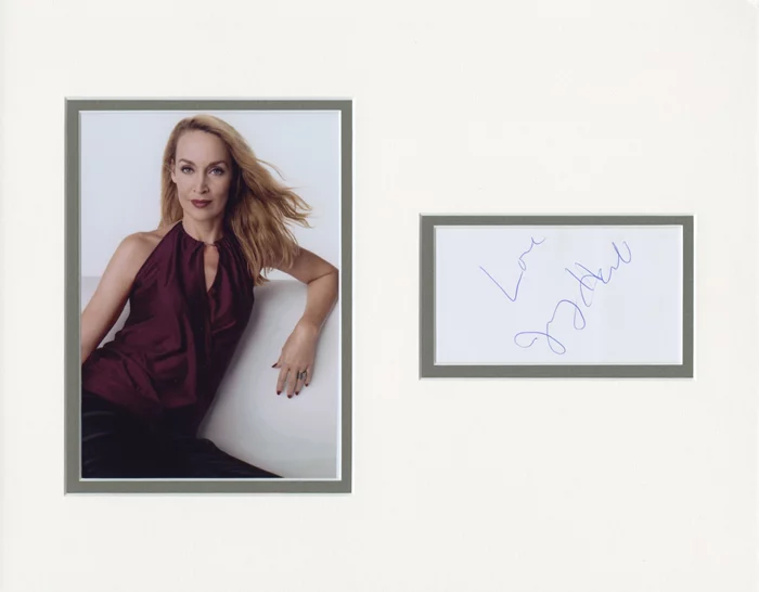 Jerry Hall autograph