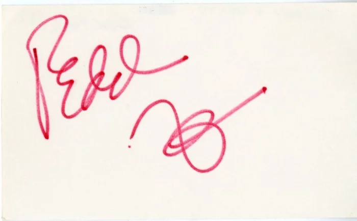 Redd Foxx autograph