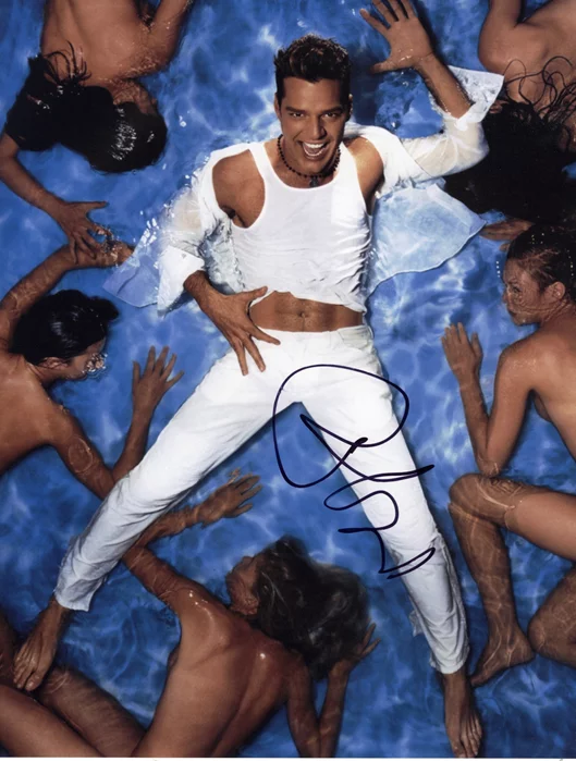 Ricky Martin autograph